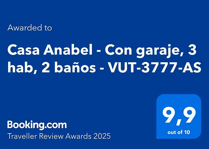 Casa Anabel - Con Garaje, 3 Hab, 2 Banos - Vut-3777-as * Gijón